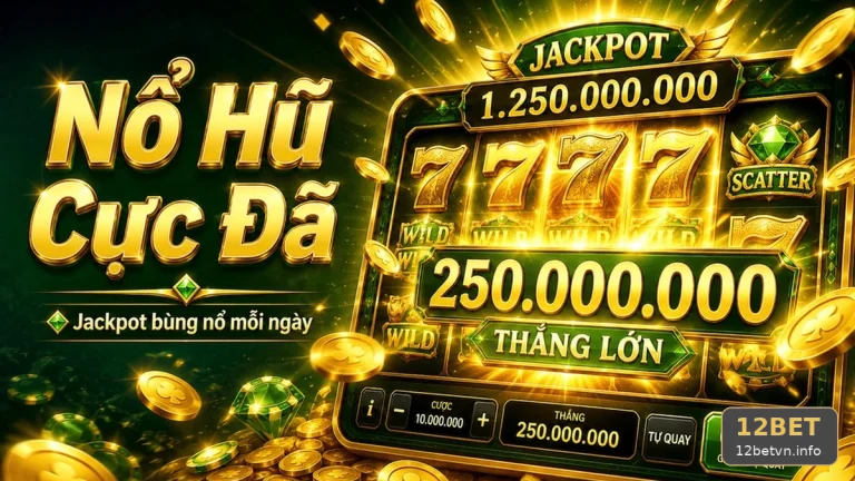 Nổ Hũ, Slot Và Jackpot Tại 12BET: Kiểm Soát Ngân Sách Qua Hồ Sơ Tình Huống Giả Định – Góc Kiểm Chứng Theo 12betvn.info – góc kiểm chứng theo tên miền
